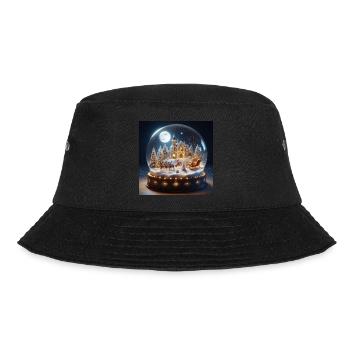 Christmas Christmas Tree Midnight Mass Santa Claus Gifts - Bucket Hat - black - Front - Lela (165cm)