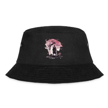 Sakura Samurai - Bucket Hat - black - Front - Lela (165cm)