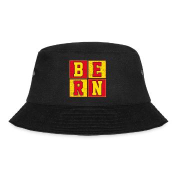 Bern - Bucket Hat - Schwarz - Vorne - Lela (165cm)