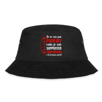 Supporter toulousain cadeau rugby Toulouse - Bob - noir - Devant - Lela (165cm)