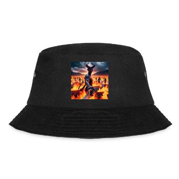 Follow Me to the Abyss - Infernal Devil's Pact #05 - Bucket Hat - black - Front - Lela (165cm)