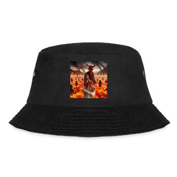 Follow Me to the Abyss - Infernal Devil's Pact #16 - Bucket Hat - black - Front - Lela (165cm)