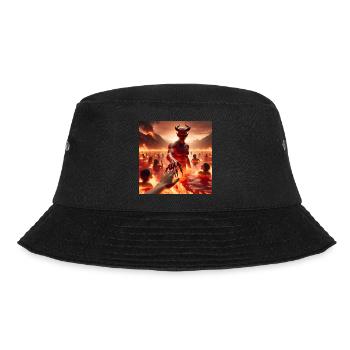 Follow Me to the Abyss - Infernal Devil's Pact #14 - Bucket Hat - black - Front - Lela (165cm)