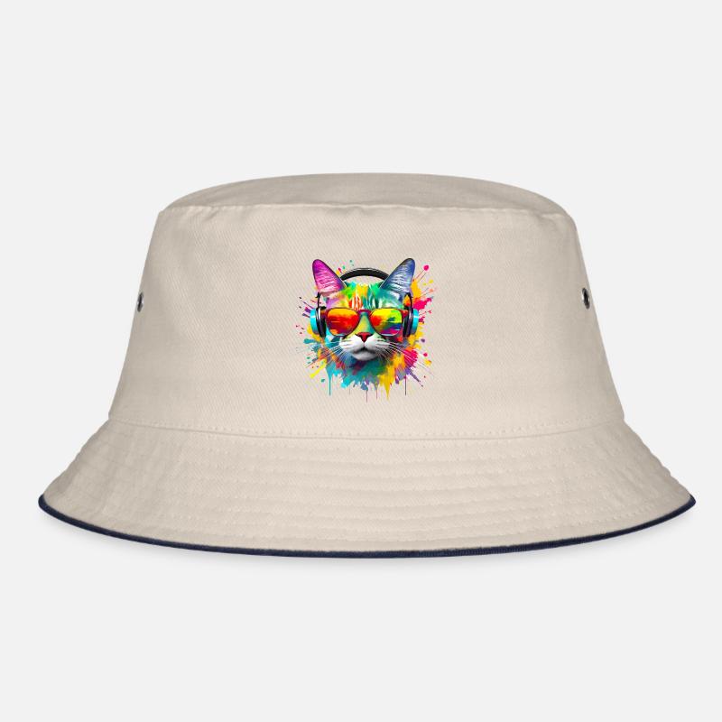 Chat couleur look Hipster Bob