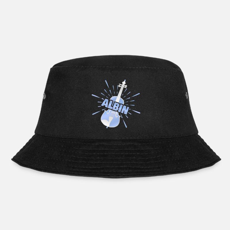 Geschenk für Albin - Bucket Hat - Schwarz