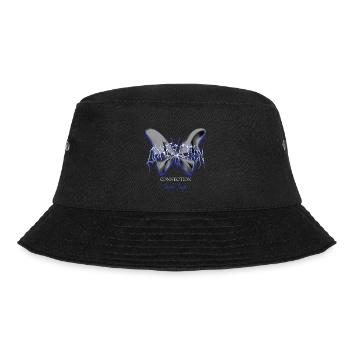 Schmetterlingsliebhaber Retro Cool Instant Connection - Bucket Hat - Schwarz - Vorne - Lela (165cm)