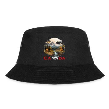 Canada Nature - Bucket Hat - black - Front - Lela (165cm)