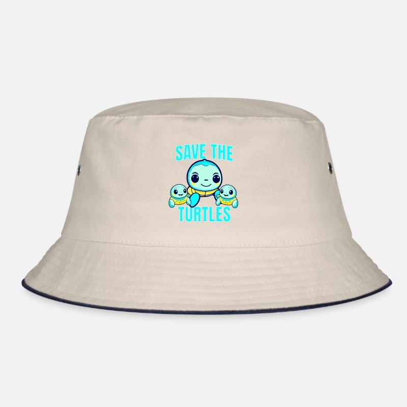 Save the Turtles Bucket Hat