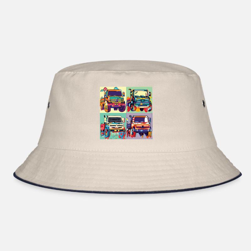 Unimog - Modern - Warhol - Universal Motorized Tool Bucket Hat