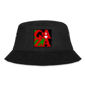 Gaza poster - Bucket Hat - Schwarz - Vorne - Lela (165cm)