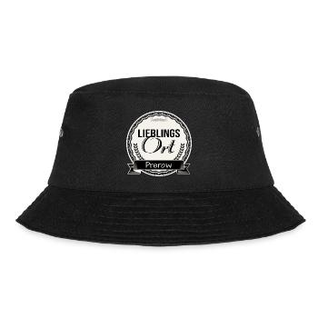 Lieblingsort Prerow - Bucket Hat - Schwarz - Vorne - Lela (165cm)