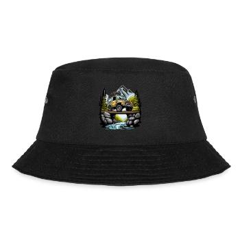 The Off-Road Navigator - Bucket Hat - black - Front - Lela (165cm)