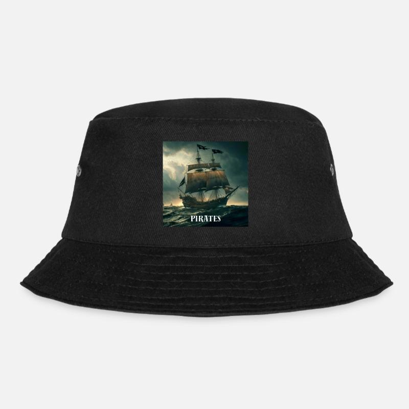 Bateau pirate - Bob - noir