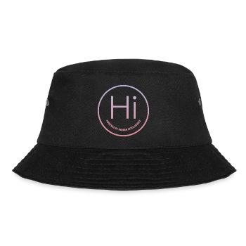 Powered by Human Intelligence - Bucket Hat - black - Front - Lela (165cm)