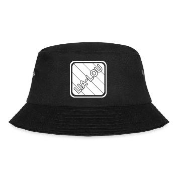 Vorname Lou - Bucket Hat - Schwarz - Vorne - Lela (165cm)