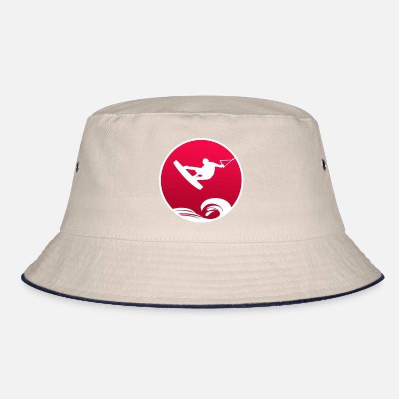 wakeboard wakeboarder wakestyle wavemaster Bucket Hat