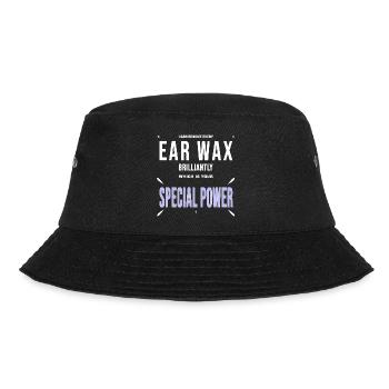 Ear Doctor Ears Earwax Gift Funny - Bucket Hat - black - Front - Lela (165cm)