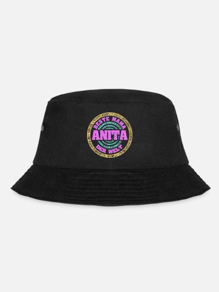 Anita - Bucket Hat - Schwarz