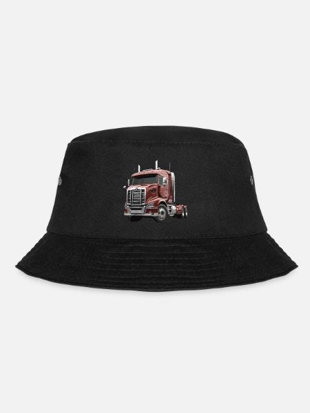 Tracteur de camion américain - Bob - noir