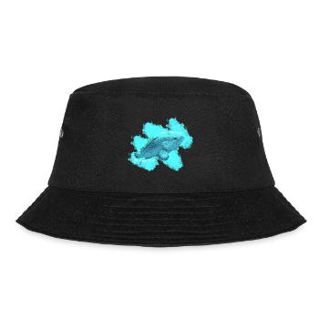 Ich kann nicht, ich bin in Port Cros weitergetaucht. - Bucket Hat - Schwarz - Vorne - Lela (165cm)