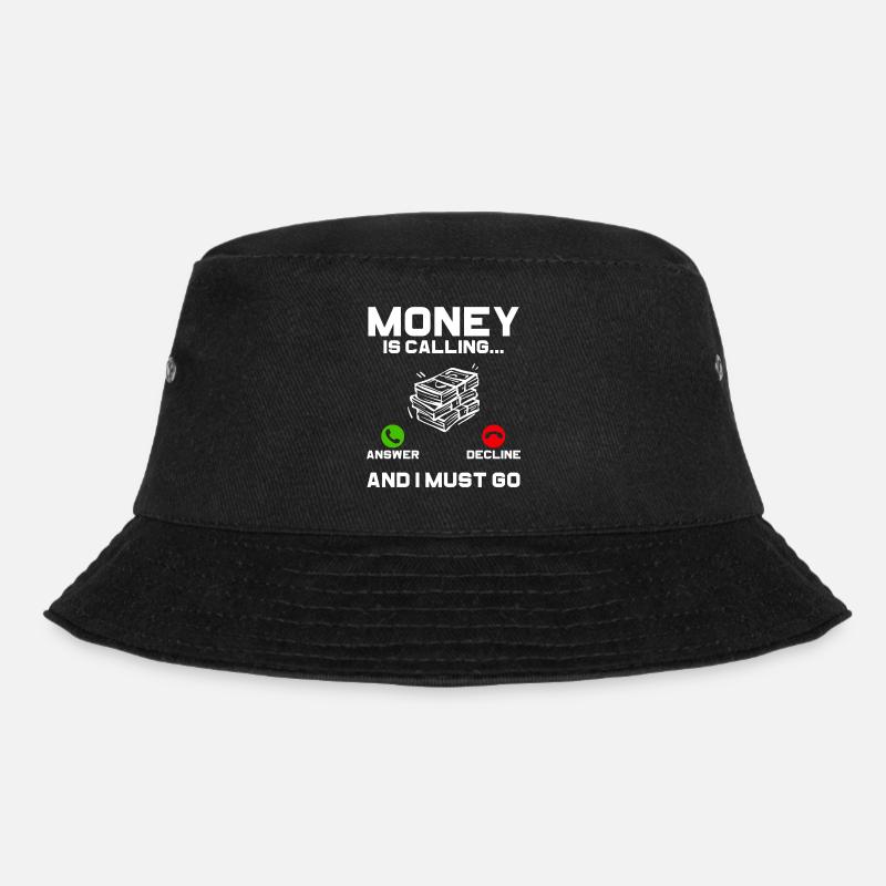 Erfolg Millionär Dollar - Bucket Hat - Schwarz