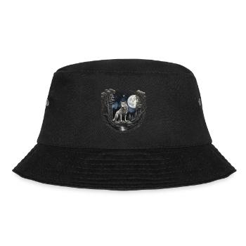 Lobo2-KARTON - Bucket Hat - Schwarz - Vorne - Lela (165cm)