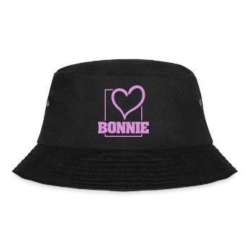Bachelorette Bonnie - Bucket Hat - black - Front - Lela (165cm)