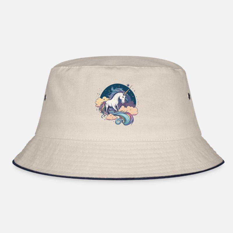 Regenbogen-Einhorn Bucket Hat