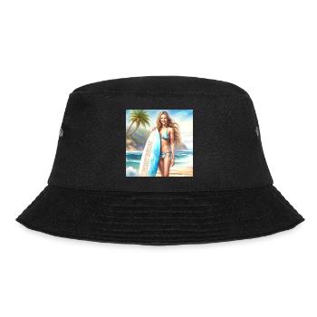 Girl Action Surf 2 - Bucket Hat - black - Front - Lela (165cm)