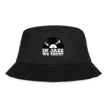 In Jazz we Trust - Bucket Hat - black - Front - Lela (165cm)