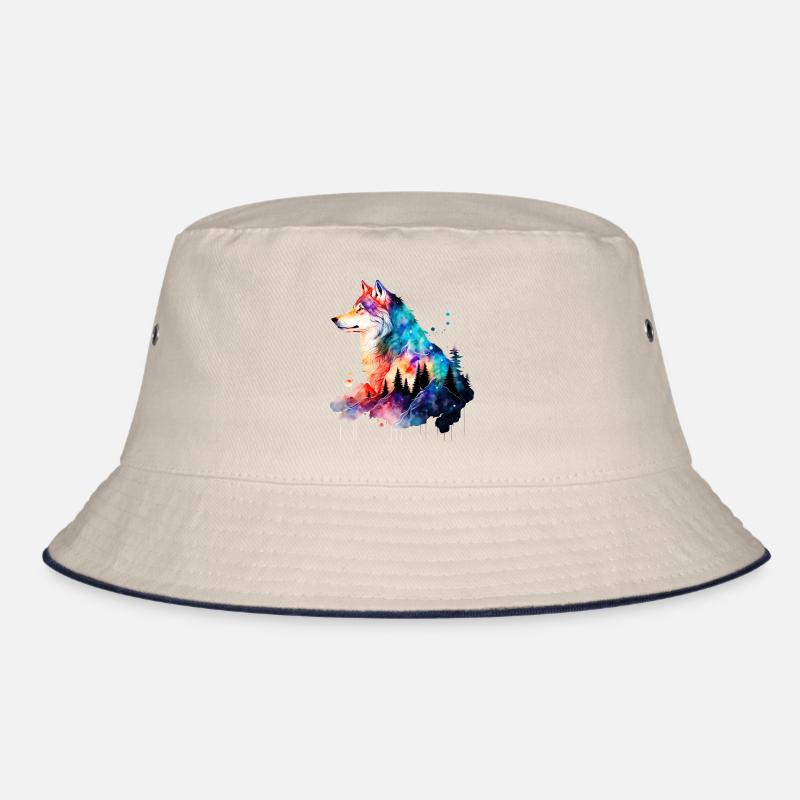 Wolf Bucket Hat