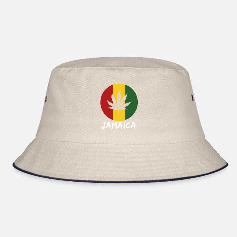 Jamaica rastafari Bucket Hat