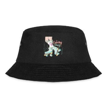 Roller Skating Girl - Bucket Hat - black - Front - Lela (165cm)