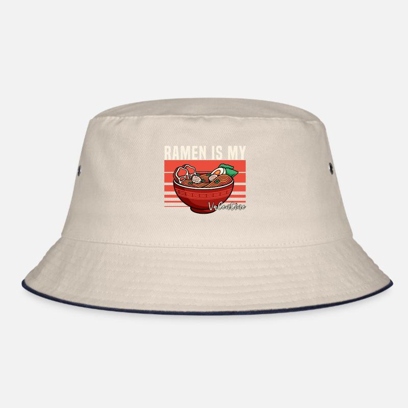 Ramen Is My Valentine Bucket Hat