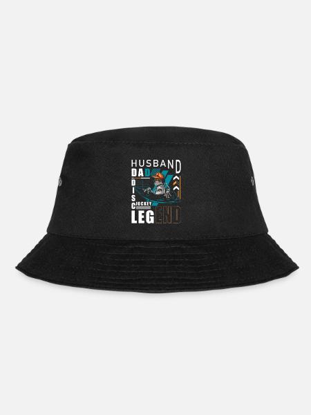 Musik Techno Feiern Bass - Bucket Hat - Schwarz