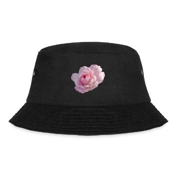 Rose Pink - Bucket Hat - Schwarz - Vorne - Lela (165cm)