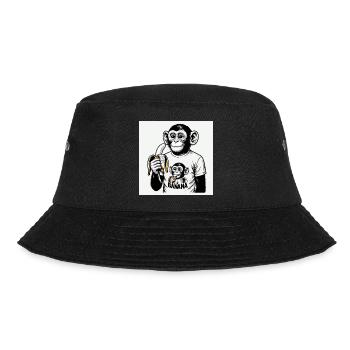 Un singe et sa banane - Bob - noir - Devant - Lela (165cm)