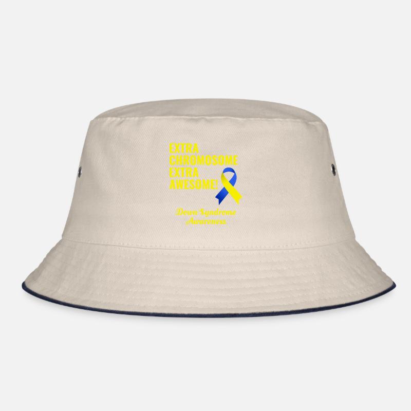 Down-Syndrom-Tag Extra Chromosom Extra Awesome Bucket Hat
