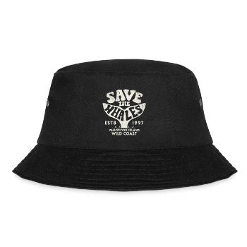 Save the whales Vancouver wild coast - Bucket Hat - black - Front - Lela (165cm)