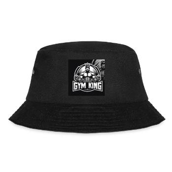 Gym King - Bucket Hat - Schwarz - Vorne - Lela (165cm)