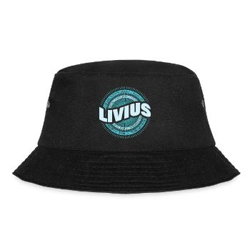 Geschenk für Livius - Bucket Hat - Schwarz - Vorne - Lela (165cm)