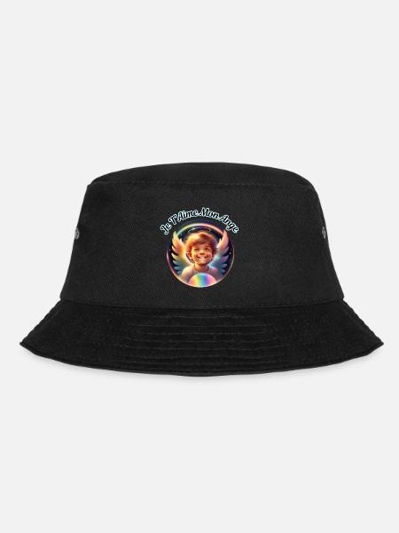 I Love You My Angel 4 - Bucket Hat - black