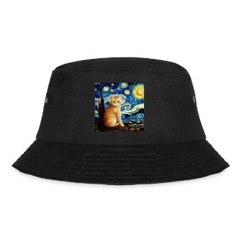 Chat, motif chat, cadeau - Bob - noir - Devant - Lela (165cm)