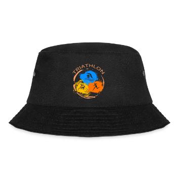 Triathlon - Bucket Hat - Schwarz - Vorne - Lela (165cm)