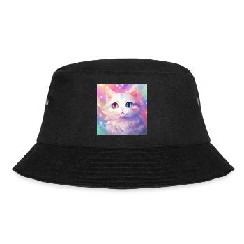 chat, motif de chat, anime, cadeau, idées cadeaux - Bob - noir - Devant - Lela (165cm)