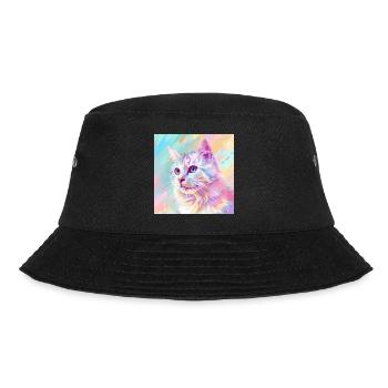 chat, motif de chat, anime, cadeau, idées cadeaux - Bob - noir - Devant - Lela (165cm)