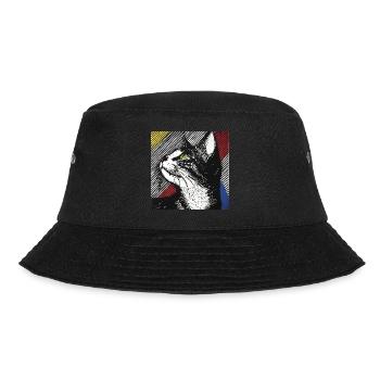Chat, Motif De Chat - Bob - noir - Devant - Lela (165cm)