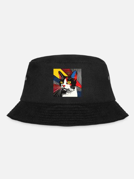 Chat, Motif De Chat - Bob - noir