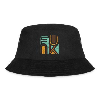 Funk Retro - Bucket Hat - black - Front - Lela (165cm)