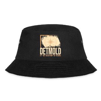 Detmold Koordinaten - Bucket Hat - Schwarz - Vorne - Lela (165cm)